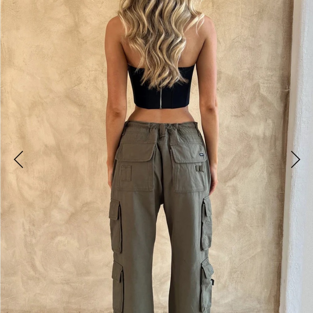 Babyboofashion TINASHE CARGO PANTS Olive Cargo Pants
